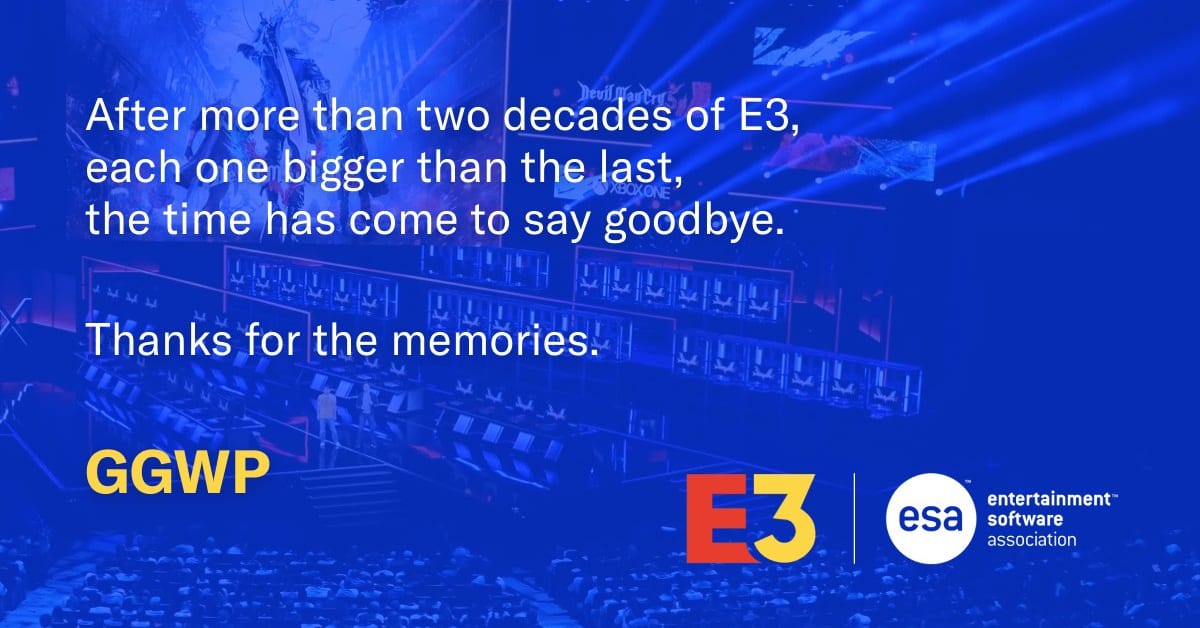 E3 Officially Shuts Down - Esports Illustrated