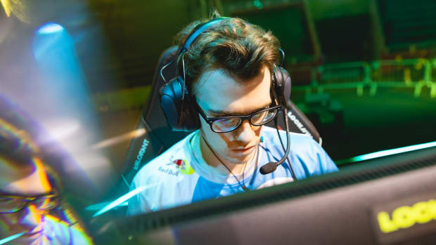 SAO PAULO, BRAZIL - FEBRUARY 14: Jordan "Zellsis" Montemurro of Cloud9 competes at the VALORANT Champions Tour 2023: LOCK//IN Groups Stage on February 14, 2023 in Sao Paulo, Brazil. (Photo by Colin Young-Wolff/Riot Games)