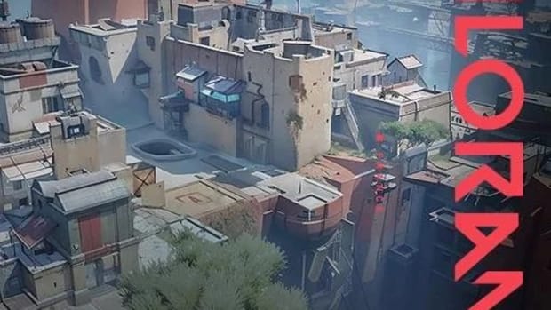 A leaked image of VALORANT's upcoming map, Bastion.