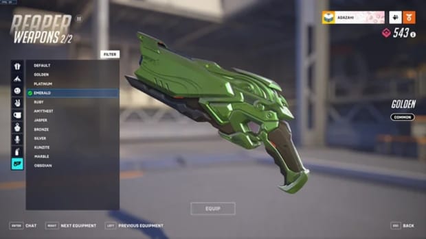 Emerald weapons in Overwatch 2
