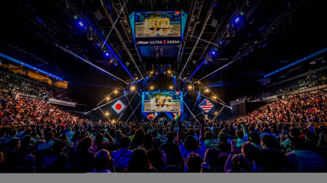 Evo 2022 Street Fighter V crowd