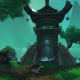 One of the locations in Bel'ameth, the new Night Elf Capital City in World of Warcraft's Patch 10.2.5.