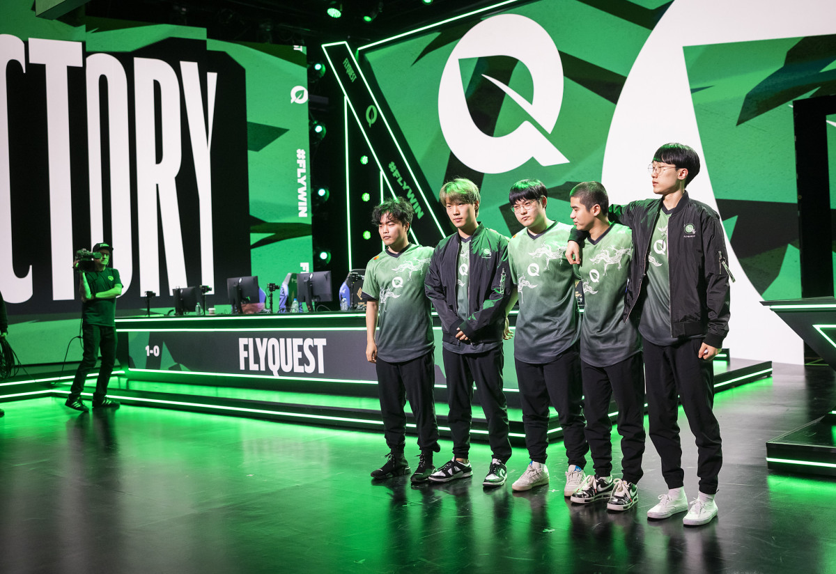 FlyQuest wins on day two of the 2023 Spring Split Photo by Colin Young-Wolff/Riot Games