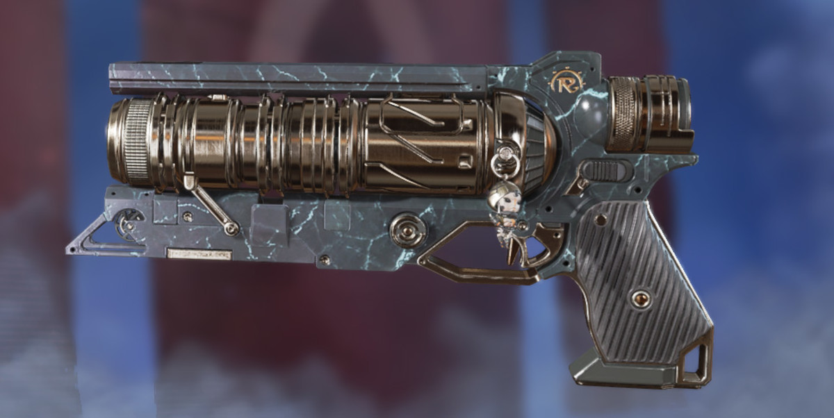 Wingman reactive skin "Attention to Detail" from Apex Legends.