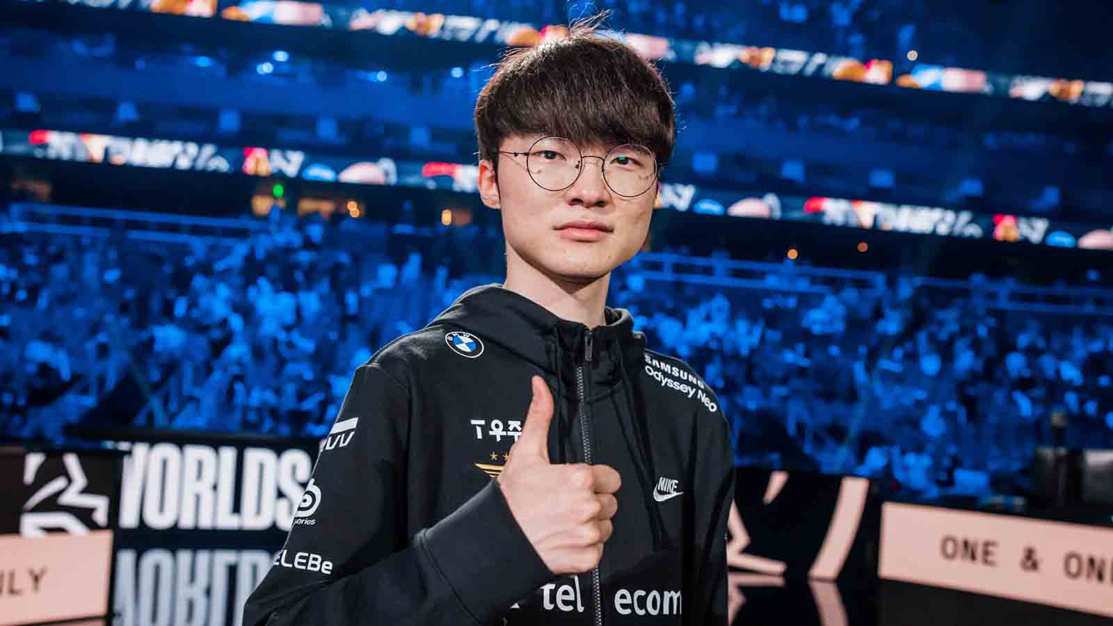 Faker at League of Legends World Championship