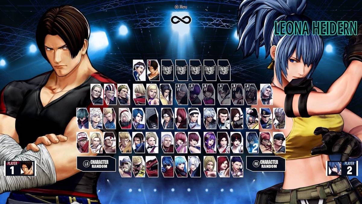 KOF's 3v3 teams means you get to play more characters per match.