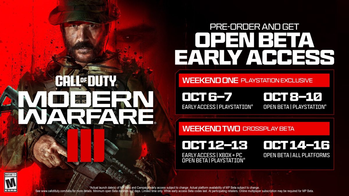 Call of Duty Modern Warfare 3 Campaign Details, Open Beta, Early