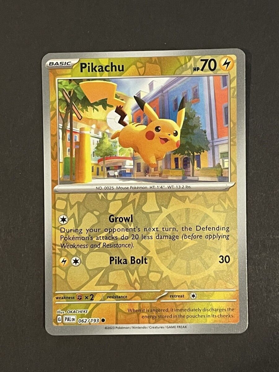 Um *NEW* Pikachu Pokemon Cards? 