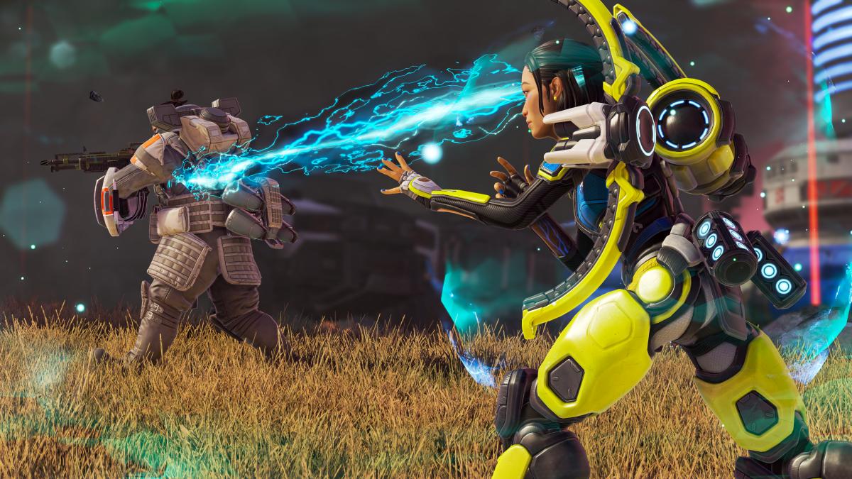 Conduit using her Tactical Ability in Apex Legends Season 19.
