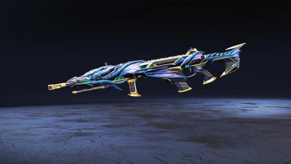 Leviathan inspired Longbow skin in the Apex Legends x Final Fantasy 7 Rebirth event.