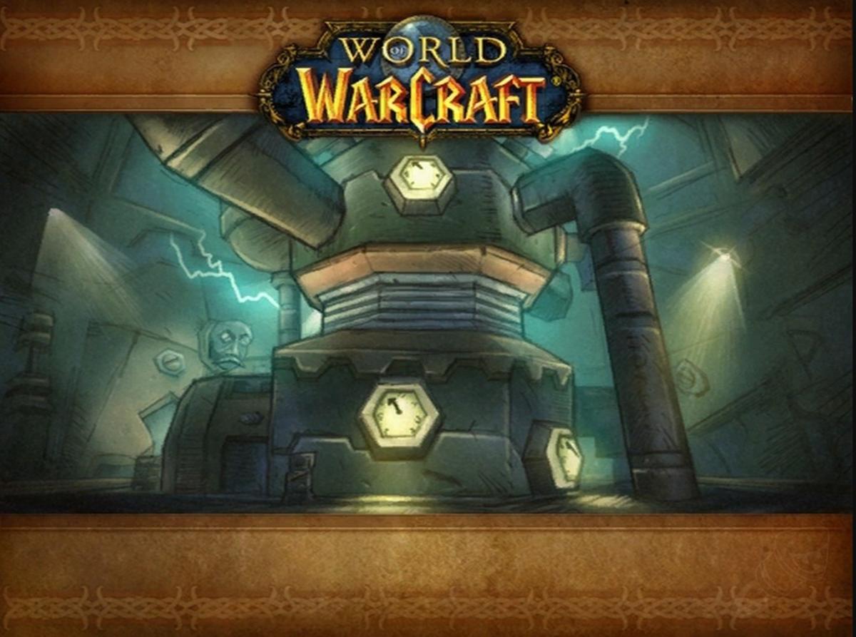Gnomeregan loading screen in World of Warcraft.