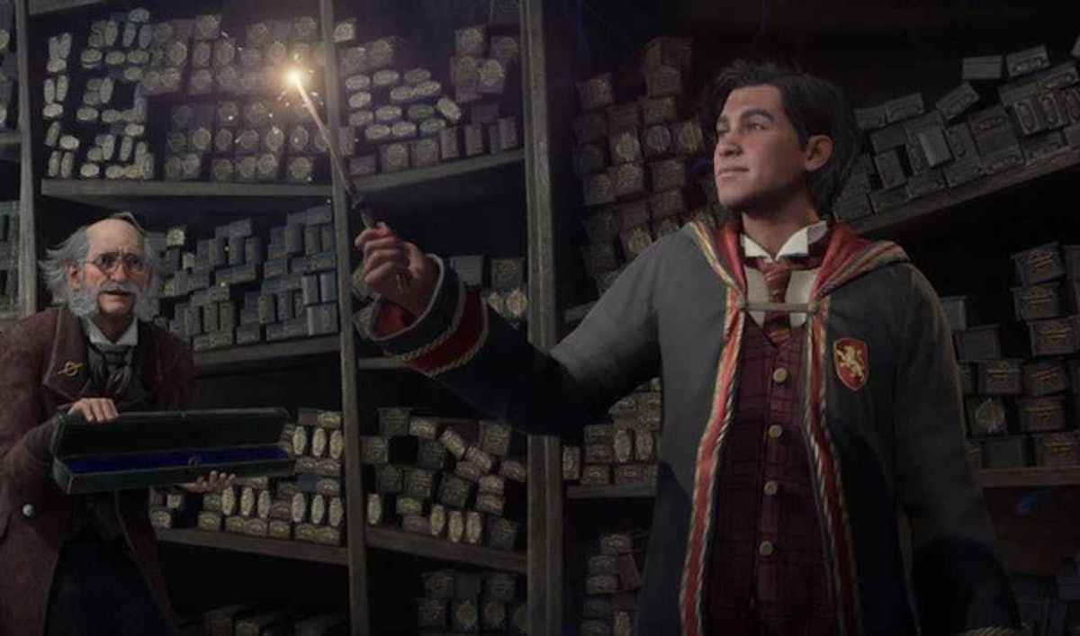 Wand choice in Hogwarts Legacy