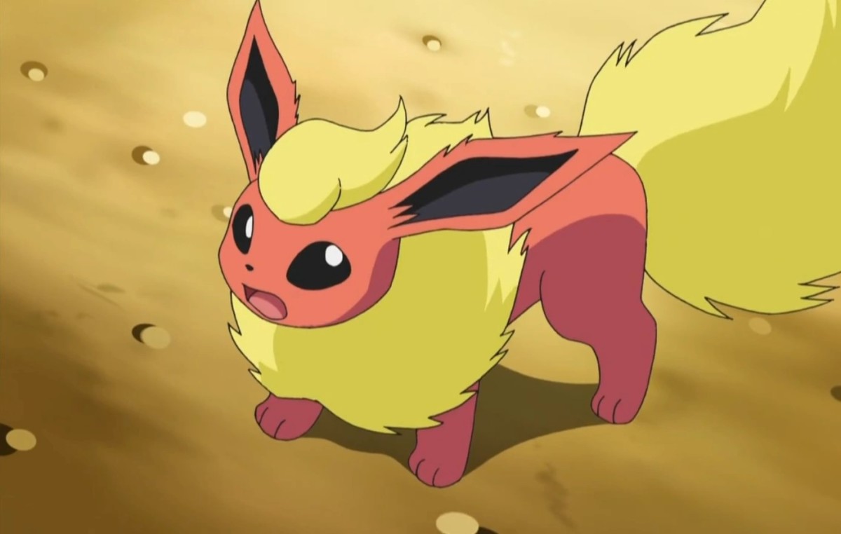 Flareon about to attack