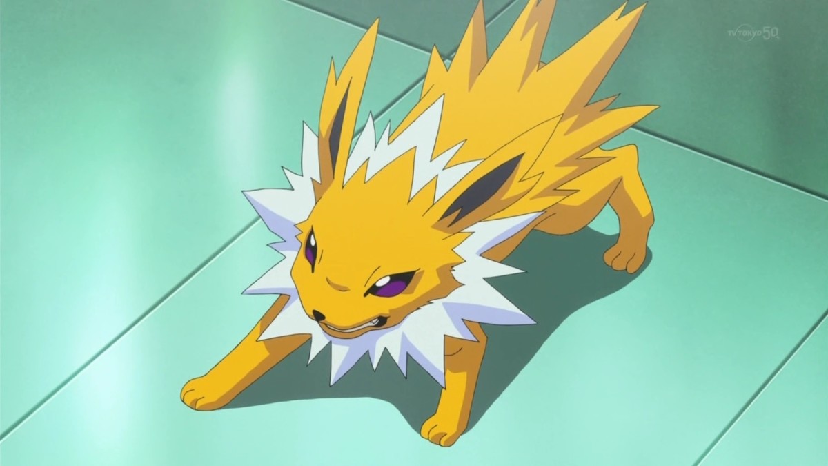 Jolteon ready to attack